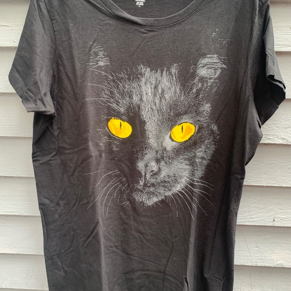 *NEW* Black Cat T-Shirt Size 2X (20W/22W) - Picture 5 of 8